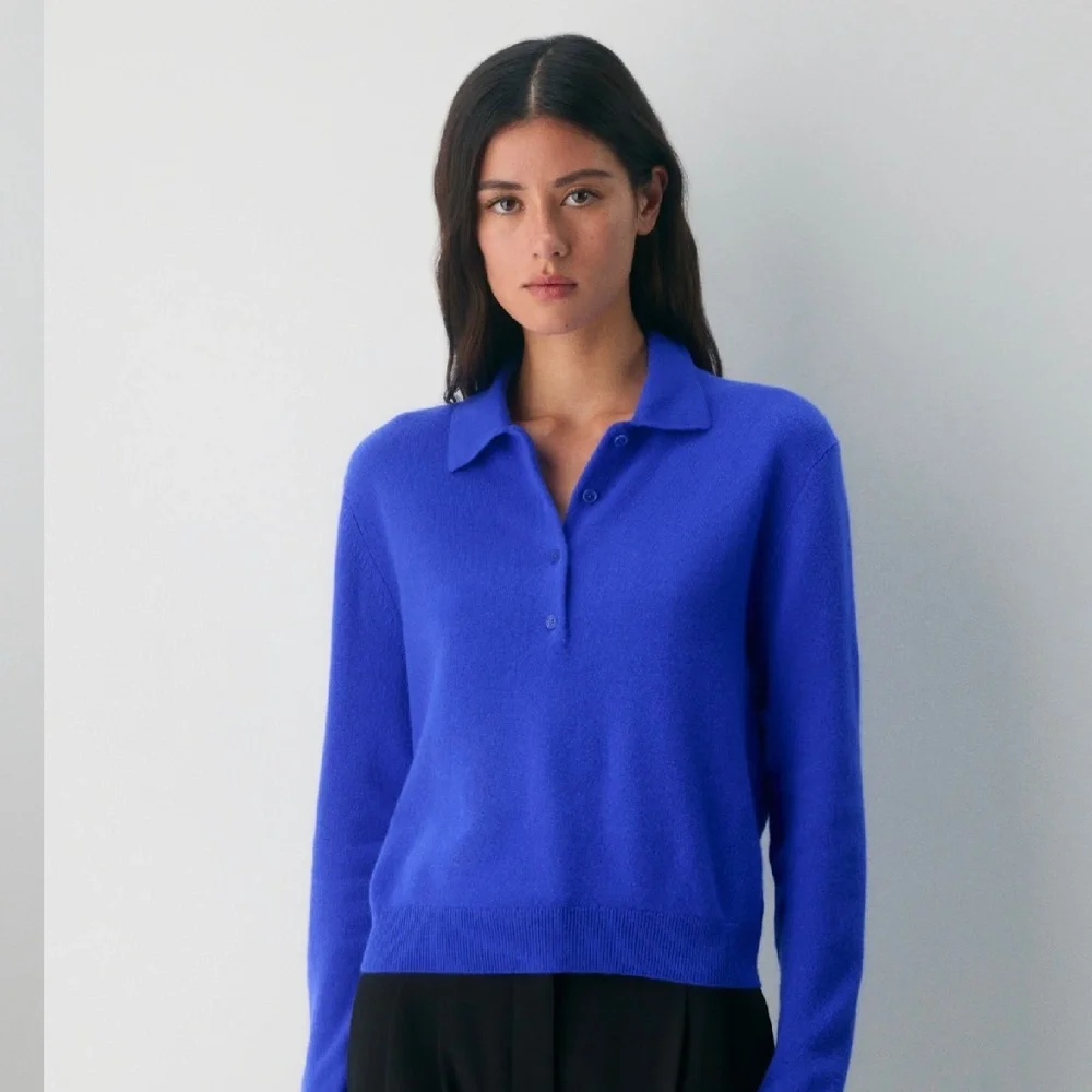 Aritzia cashmere polo - Picture 1 of 6